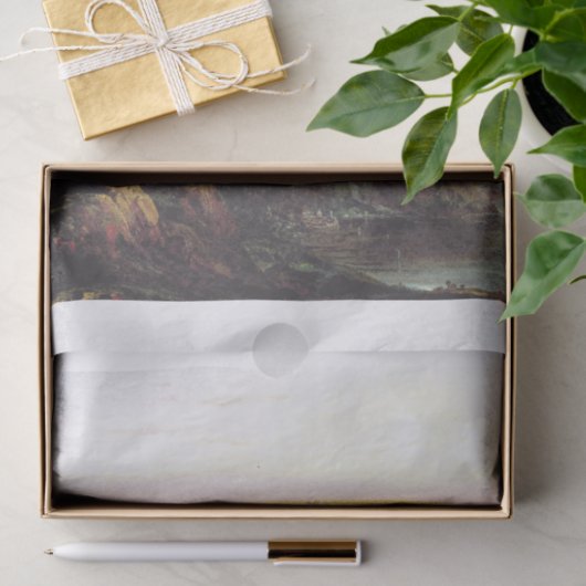 Titan's Goblet beroemd gemaakt door Thomas Cole Tissuepapier (Geschenk)