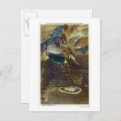 Titan's Temple Balcony Uitzicht van de Bridal Briefkaart (Voorkant / Achterkant)