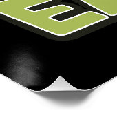 Titans van de aarde logo perfect poster (Hoek)