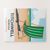 Titchwell Norfolk strandposter Legpuzzel (Horizontaal)