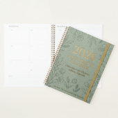 Titel: 2026 Mijn Harmonie Dagplanner | Salie Bloem Planner (Display)