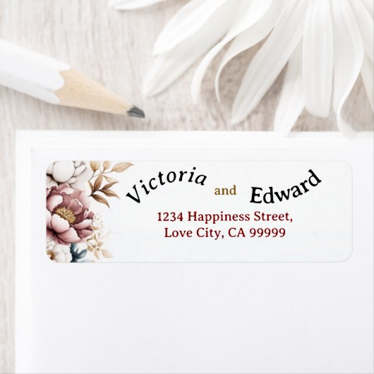 Titel (50): Victoriaans adres van de Peony Luxe En Etiket (Insitu)