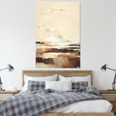 Titel "Autumns Islands". Meditatief landschap Canvas Afdruk (Insitu (Slaapkamer))