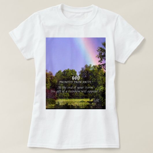TITEL: Beloften van BOVEN! T-shirt (Design voorkant)