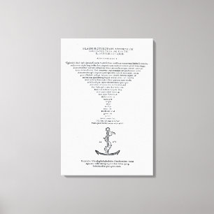 Titel bladzijde van de Leeftijd van Erasmus Canvas Afdruk