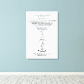 Titel bladzijde van de Leeftijd van het Erasmus-pr Canvas Afdruk (Insitu (Houten vloer))