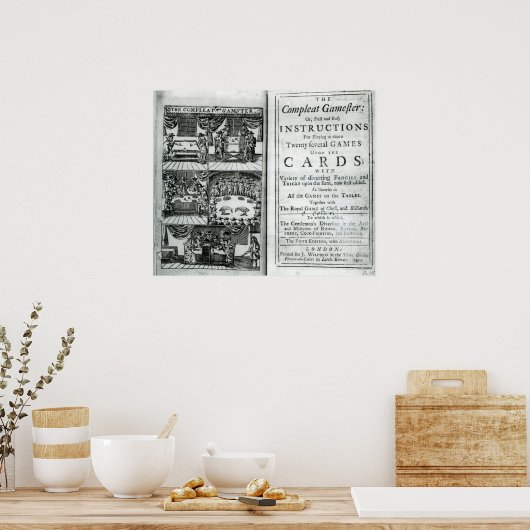 Titel bladzijde van de vijfde editie poster (Keuken)