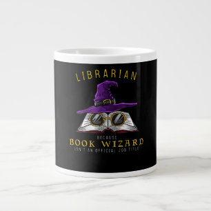 titel boektovenaarstaken grappige bibliothecaris g grote koffiekop