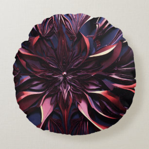 Titel: "Chic Comfort Sierkussen: Perfect Blend Rond Kussen