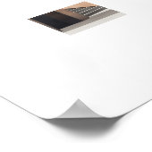 Titel: Corridors van Stille Geometrie Poster (Hoek)