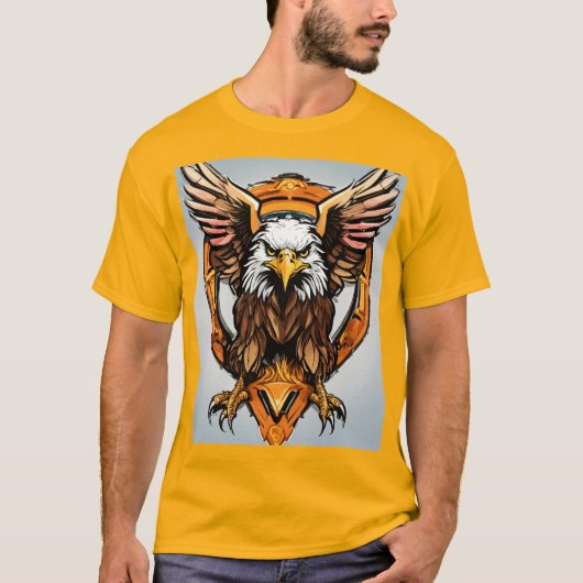 Titel: "Crystal Wings Collectie: Ontketen uw Det T-shirt (Voorkant)