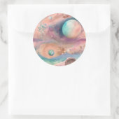 Titel: Dreamy Mist Pastel Journals: Shabby Chic Kr Ronde Sticker (Tas)