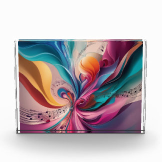 Titel: ✨ Duik in de wereld van de Abstracte lyrisc Fotoblokken