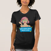 Titel: Eerst Feiten Controleren, Later Argumenter T-shirt (Voorkant)