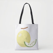Titel: "Elegante Flat Design Bag met zachte kleure Tote Bag (Voorkant)