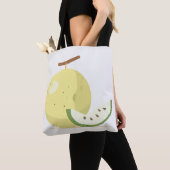 Titel: "Elegante Flat Design Bag met zachte kleure Tote Bag (Dichtbij)