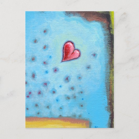 Titel:  Focus: liefdevol zijn. Briefkaart (Voorkant)