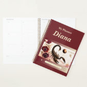 titel: Gepersonaliseerde Schorpioen Zodiac Planner (Display)