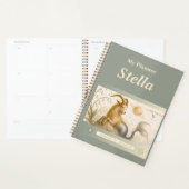 titel: Gepersonaliseerde Steenbok Zodiac Planner (Display)