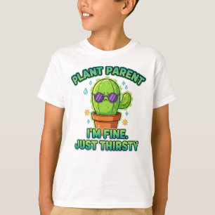 Titel: Grappige Cactus Plant Ouder T-shirt