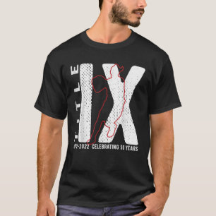 Titel IX 50e Jubileum Amerikaanse Onderwijsamendem T-shirt