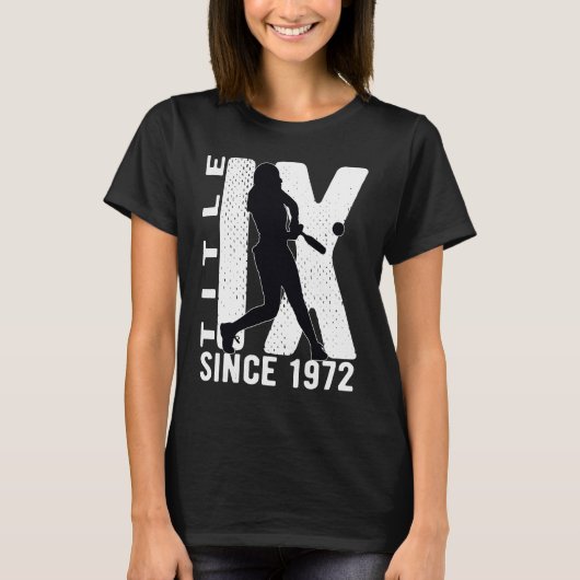 Titel IX 50e Jubileum Amerikaanse Onderwijsamendem T-shirt (Voorkant)