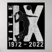 Titel IX Jubileum US Education Amendment Vo Poster (Voorkant)