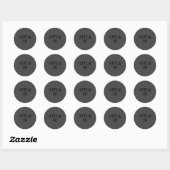 Titel Ix Titel 9 Varsity Style Dames Srts Ronde Sticker (Vel)