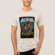 Titel: Kleurrijk Tijger Streetwear T-Shirt