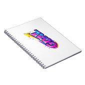 Titel Levendig DOEL Spiraal Foto Notitieboek (Rechterzijde)