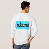 Titel: "Levendige Vibes: Welkom bij de Club! T-shirt (Achterkant volledig)