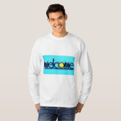 Titel: "Levendige Vibes: Welkom bij de Club! T-shirt (Voorkant volledig)