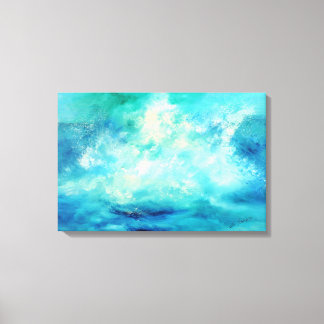 titel: "marina grande" Italiaanse auteur Canvas Afdruk