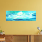 titel: "marina grande" Italiaanse auteur Canvas Afdruk (Insitu (Woonkamer))