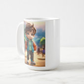 Titel: "Morning Bliss Mok" Beschrijving: Start yo Koffiemok (Voorkant links)