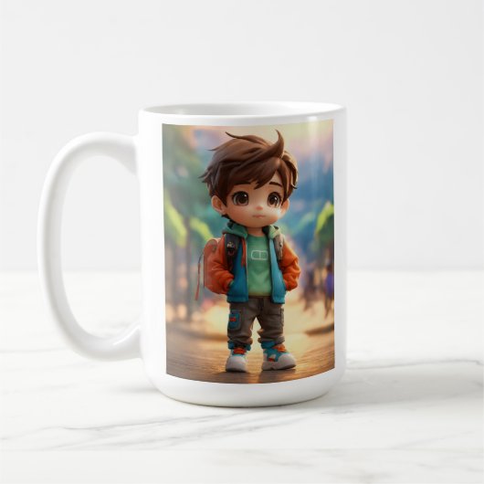 Titel: "Morning Bliss Mok" Beschrijving: Start yo Koffiemok (Links)