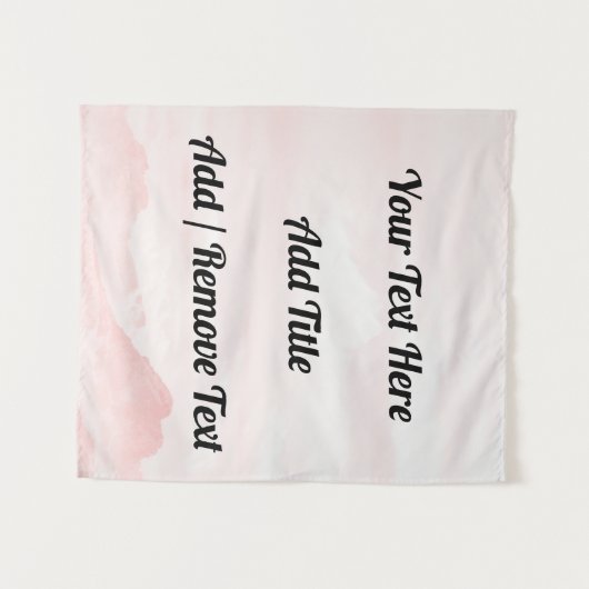  Titel, Naam (50"x 60") Tapestry Wandkleed (Voorkant (horizontaal))