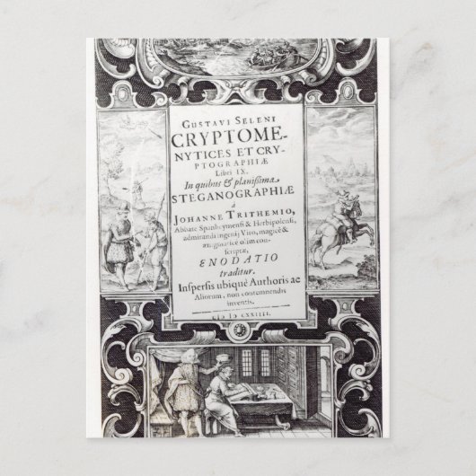 Titel Pagina aan boek 9 Briefkaart (Voorkant)