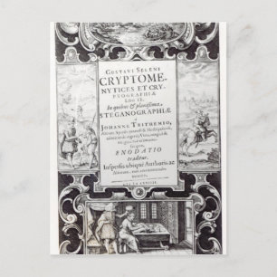 Titel Pagina aan boek 9 Briefkaart