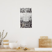 Titel Pagina aan boek 9 Poster (Keuken)