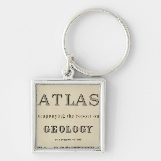 Titel Pagina Atlas bij het verslag Sleutelhanger (Voorkant)
