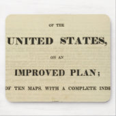 Titel Pagina Atlas van de Verenigde Staten Muismat (Voorkant)