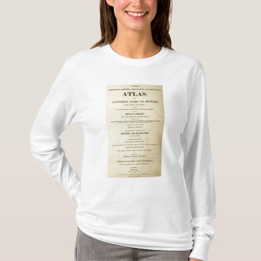 Titel Pagina Complete genealogisch, historisch T-shirt (Voorkant)