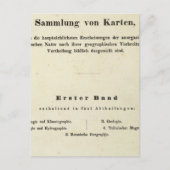 Titel Pagina Dr. Heinrich Berghaus Briefkaart (Voorkant)