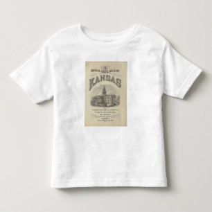 Titel Pagina Kansas Officiële Atlas Kinder Shirts