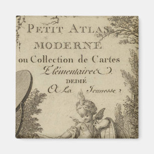 Titel Pagina Kleine moderne atlas Magneet