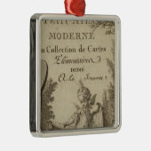 Titel Pagina Kleine moderne atlas Metalen Ornament (Rechts)