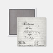 Titel pagina "La Damnation de Faust" Magneet (Voorkant / Achterkant)