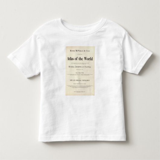 Titel Pagina met geïndexeerde atlas Kinder Shirts (Voorkant)