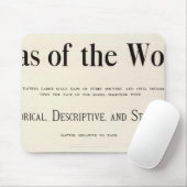 Titel Pagina met geïndexeerde atlas Muismat (Met muis)